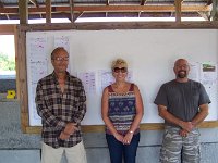8-16-15 Agg. Match 6 Score Relay Winners - Steve Brennen, Dianne Hoover, Mike Redin - Missing George Kruchinsky